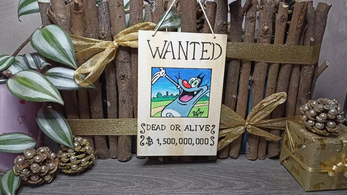 Affiche Wanted Oggy et les cafards
