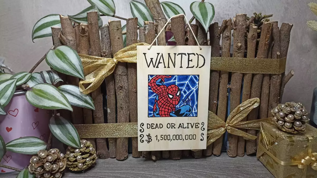 Affiche Wanted Spiderman