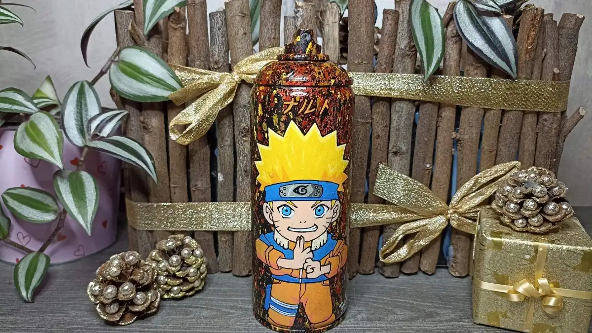 Aérosol recyclé Naruto