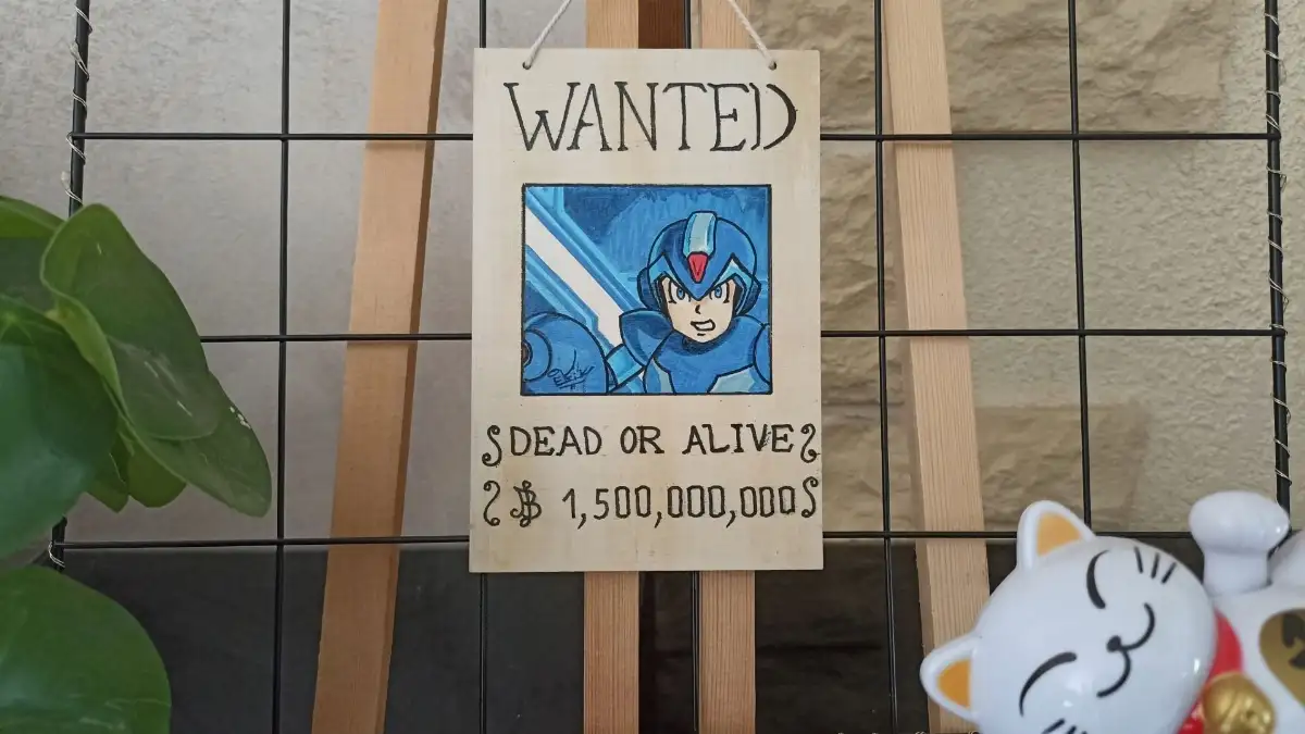 Affiche Wanted Megaman X