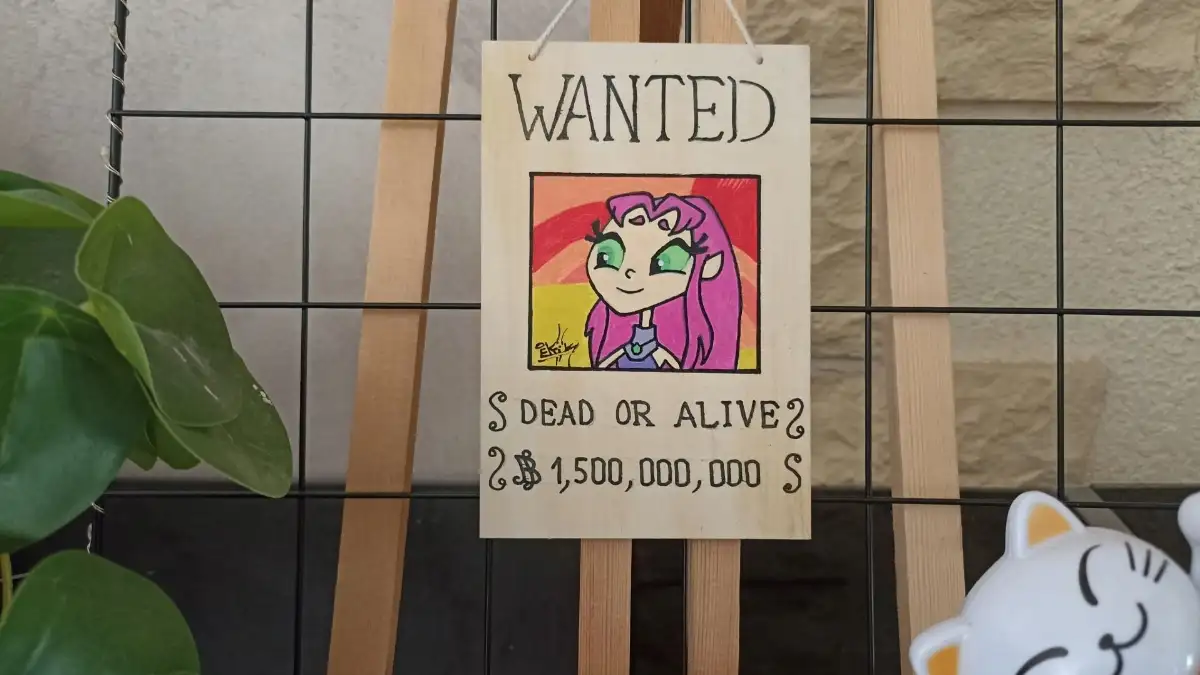 Affiche Wanted Starfire