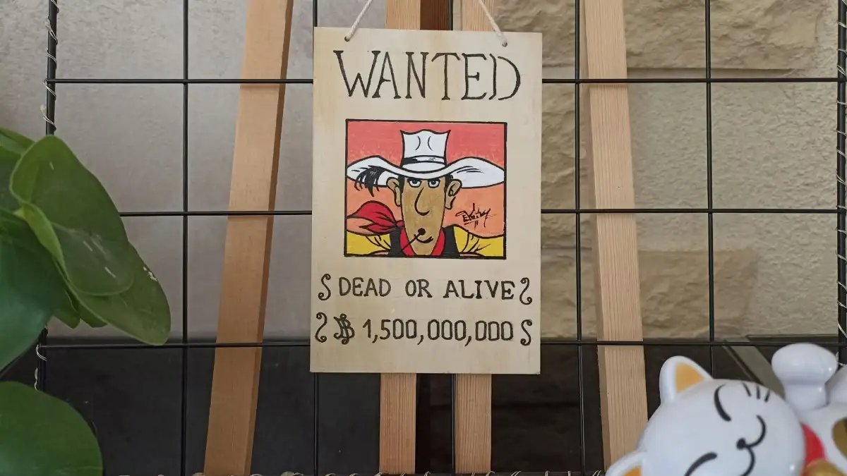 Affiche Wanted Lucky Luck