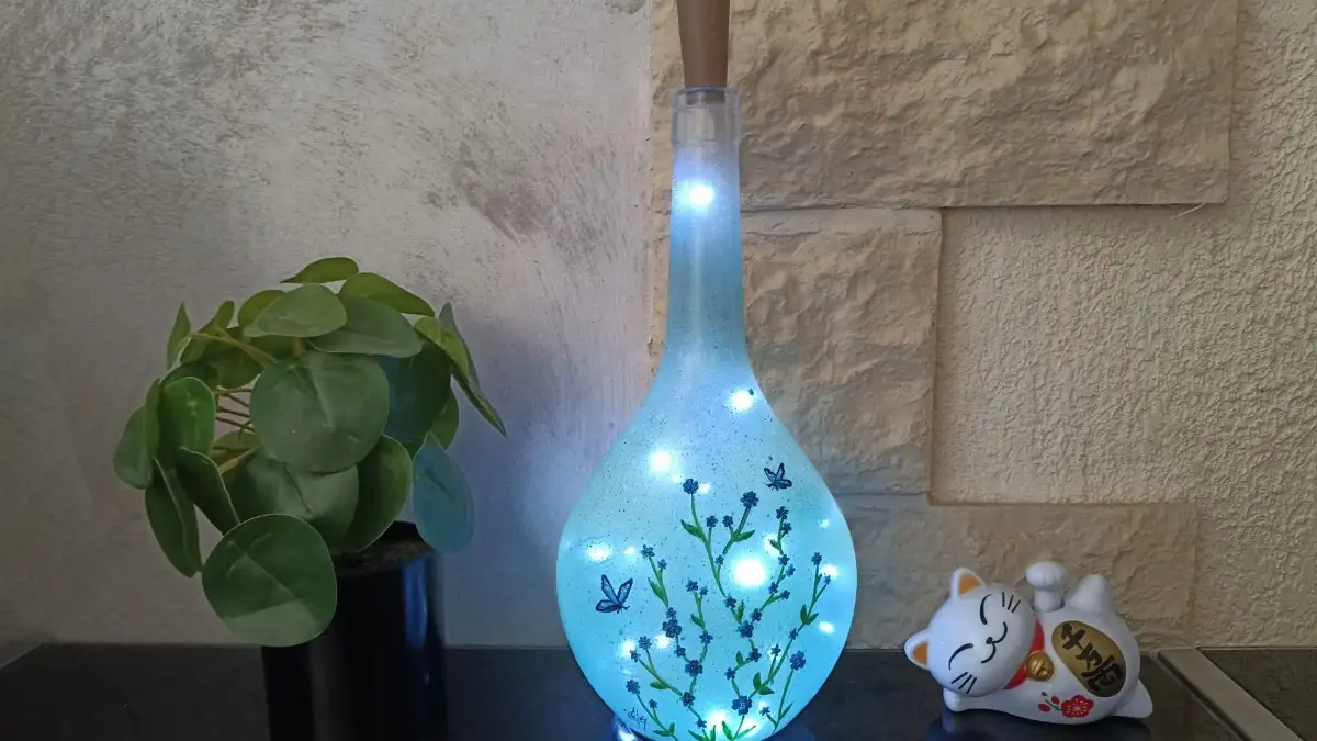 Lampes peintes à la main