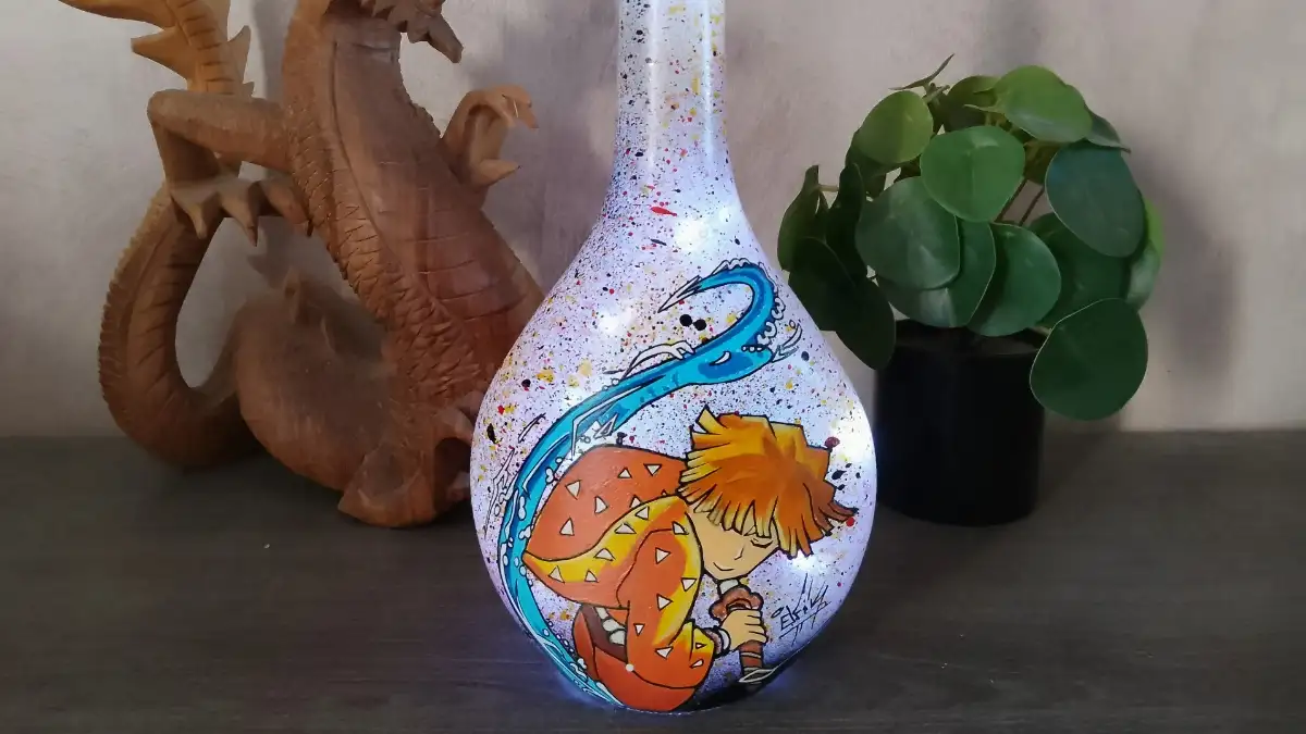 Bouteille Lumineuse “Zenitsu – Demon Slayer Collection”