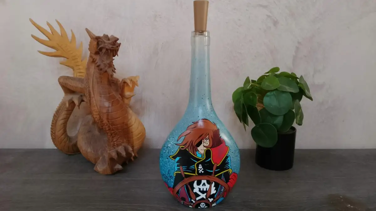 Bouteille Lumineuse “Albator – Animé Collection”