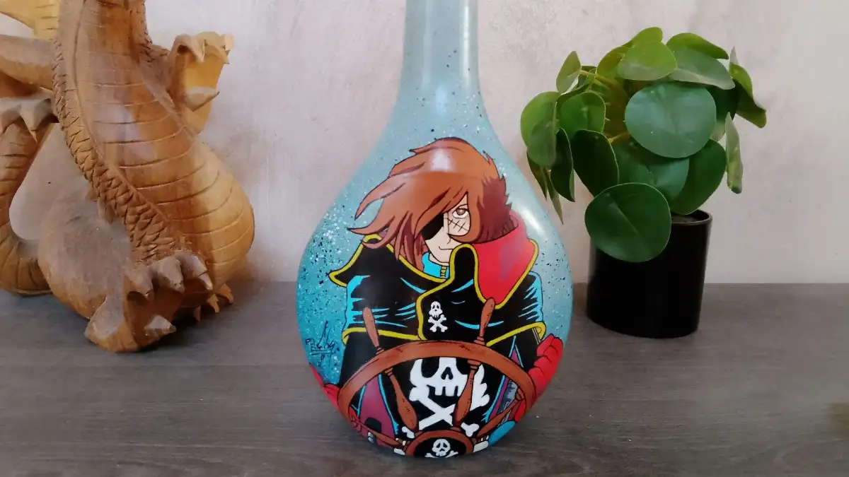 Bouteille Lumineuse “Albator – Animé Collection”