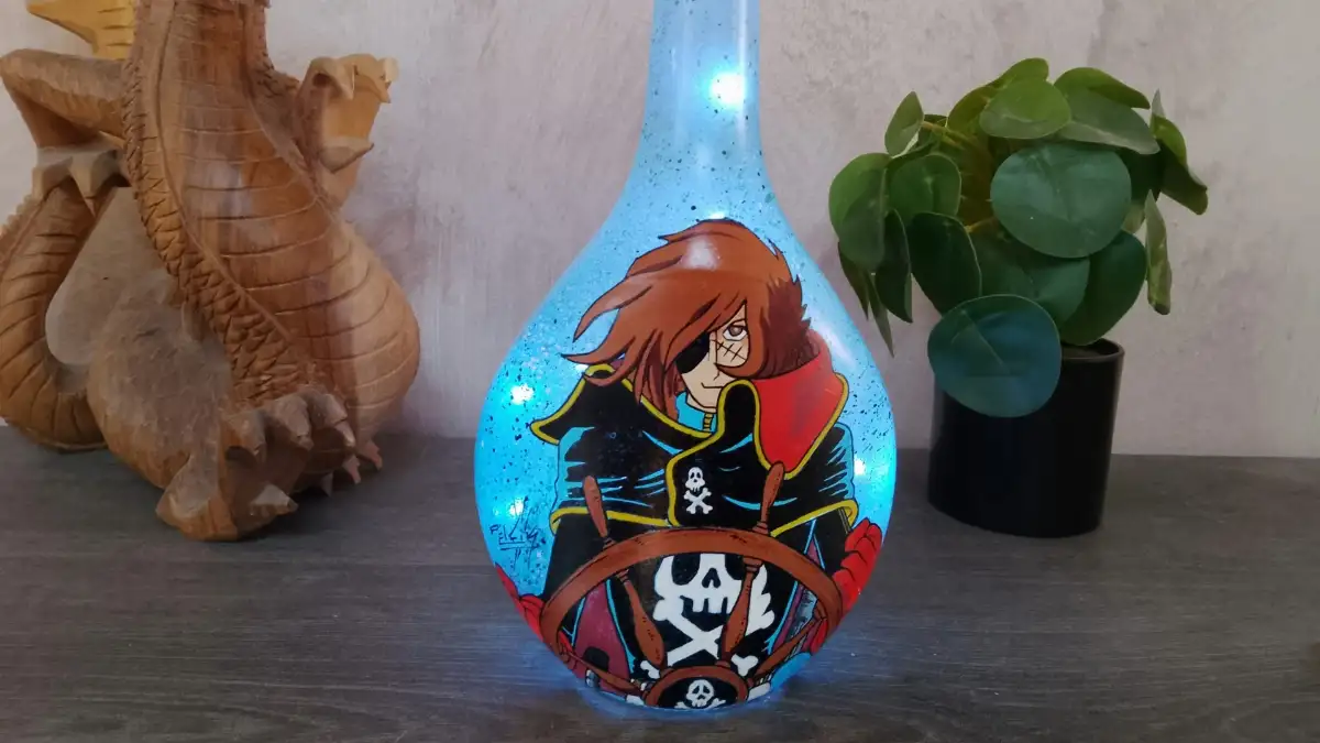 Bouteille Lumineuse “Albator – Animé Collection”