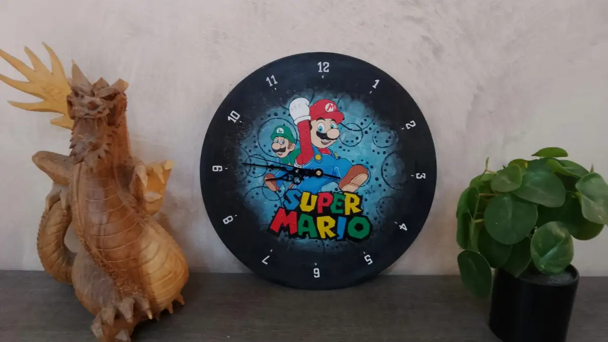Horloge- Super Mario