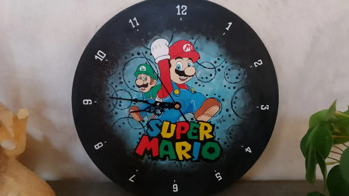 Horloge- Super Mario