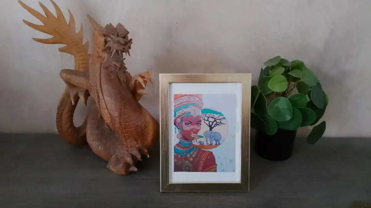 Tirages d’Art Encadrés Édition Limitée 15×18 cm - Héritage