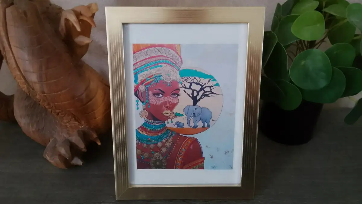 Tirages d’Art Encadrés Édition Limitée 15×18 cm - Héritage