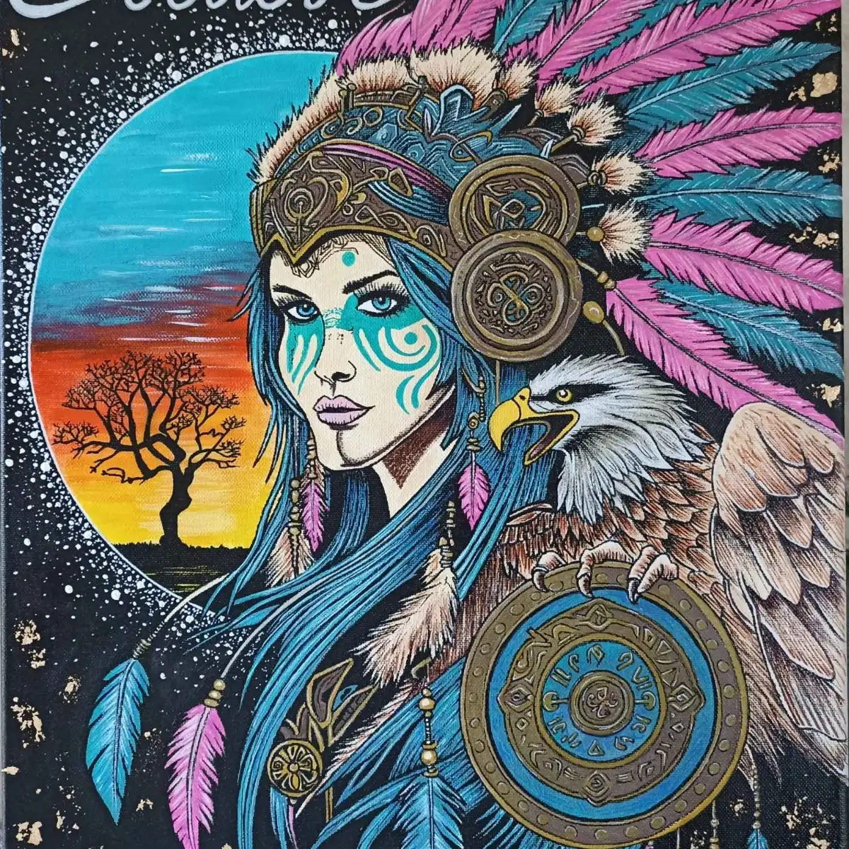 Tirages d’Art Encadrés Édition Limitée A4 - Harmonie sacrée