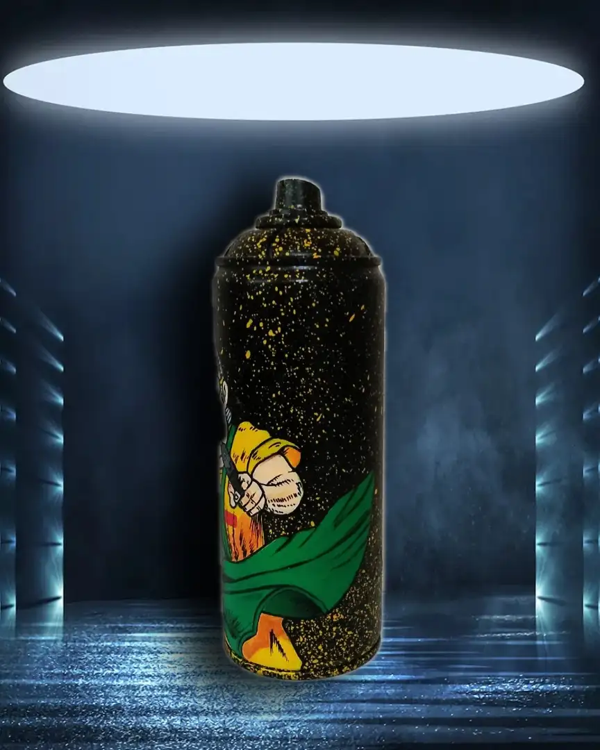 Aérosol recyclé Sakamoto - Exemplaire unique