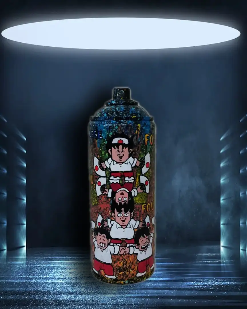 Aérosol recyclé Le collège Fou, Fou, Fou !