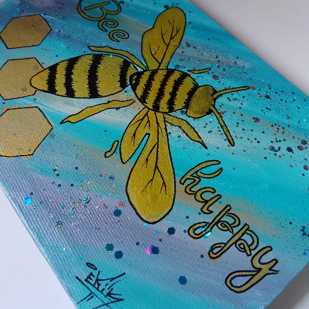 Little gold bee