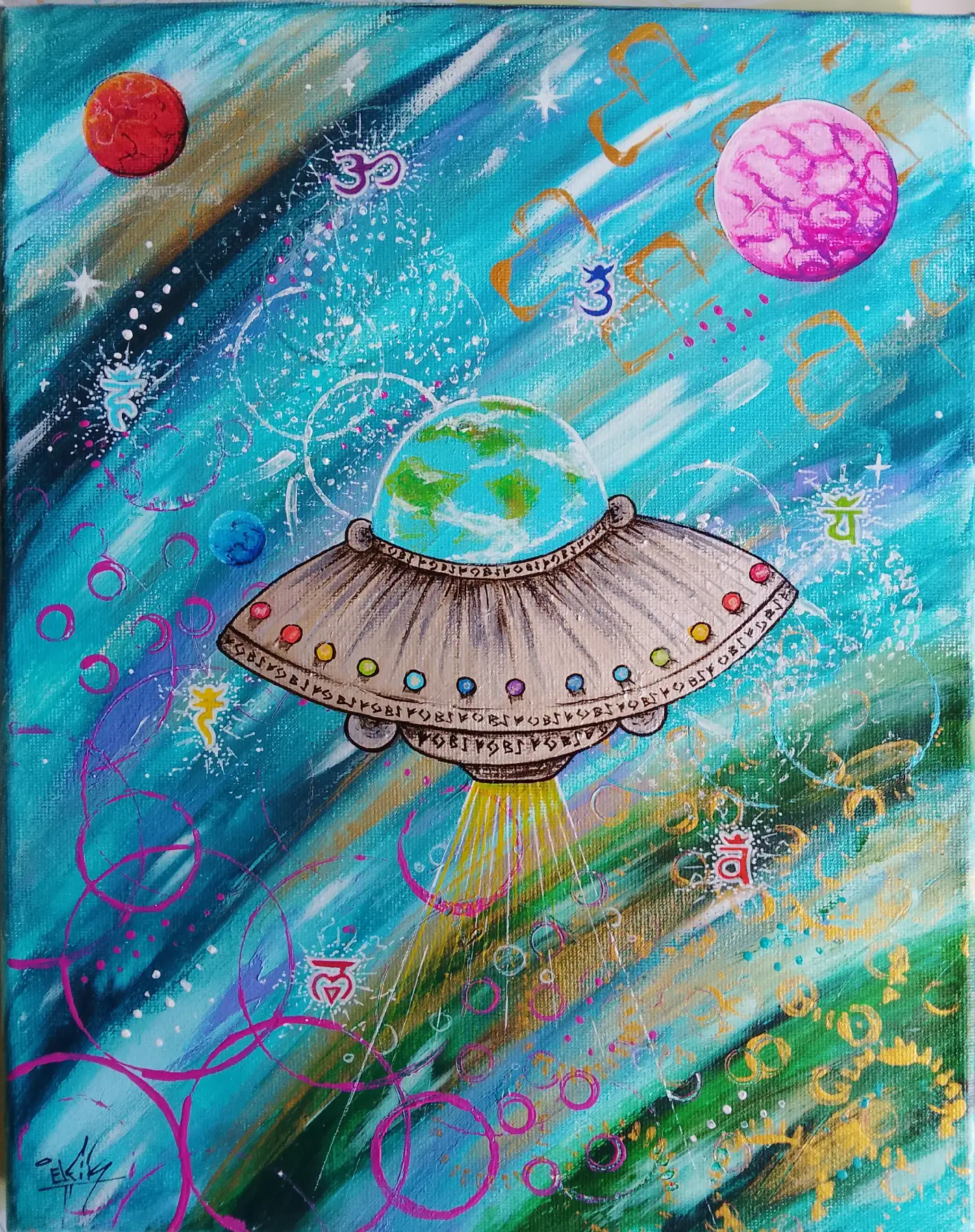 Révélation (24x30 cxm) original signé