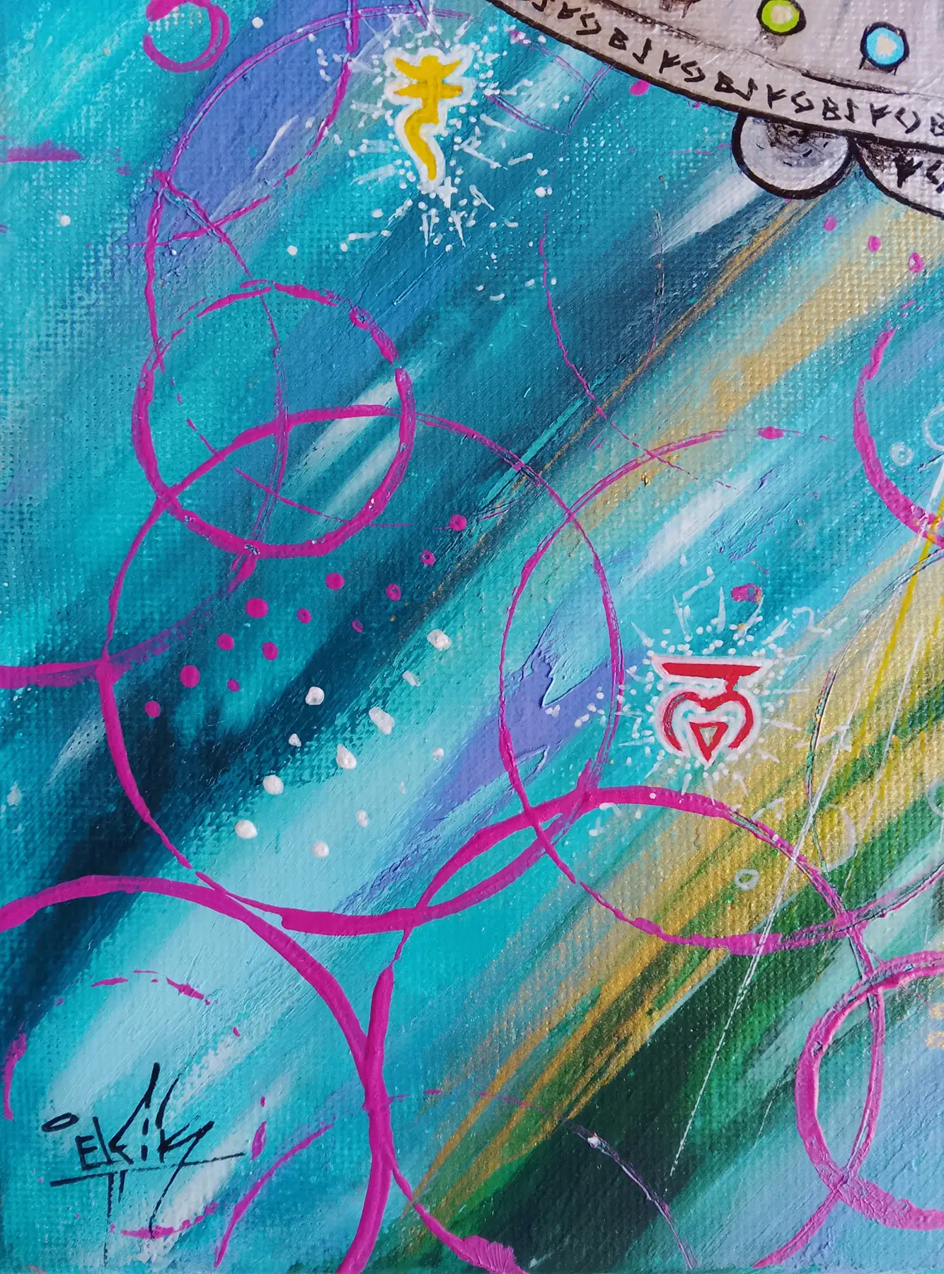 Révélation (24x30 cxm) original signé