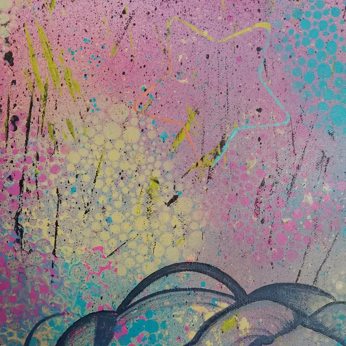 L'Insoumise, Jardin Urbain (55x75 cm) original signé