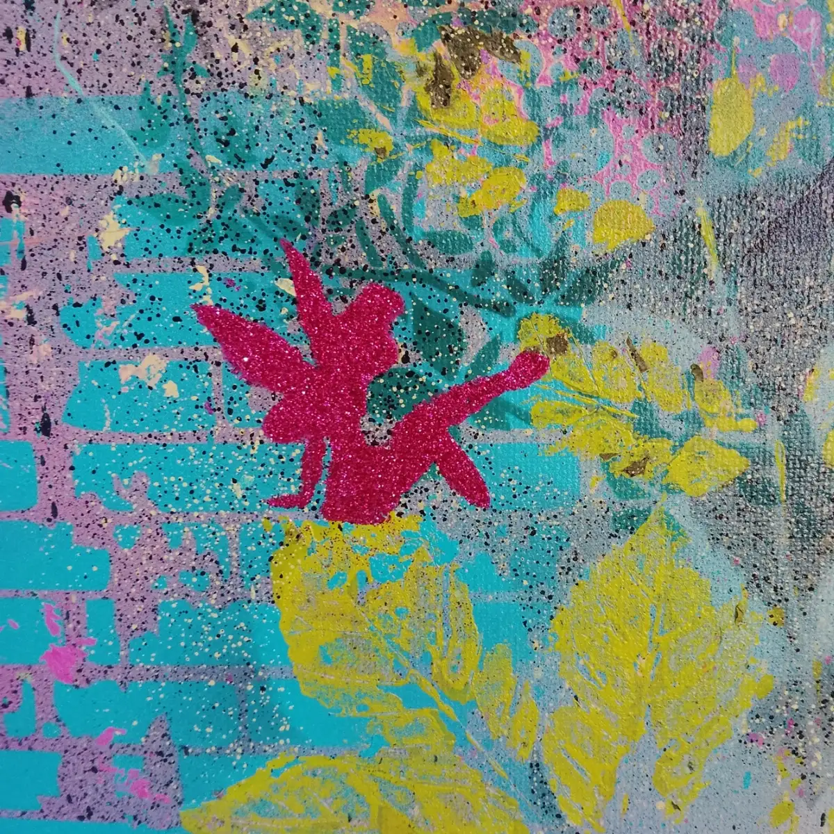 L'Insoumise, Jardin Urbain (55x75 cm) original signé