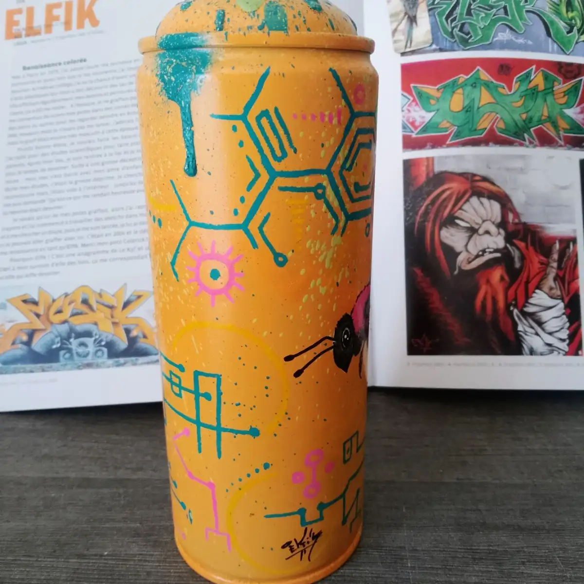 MAD CAN Urban Sculpture - Little bee - Exemplaire unique