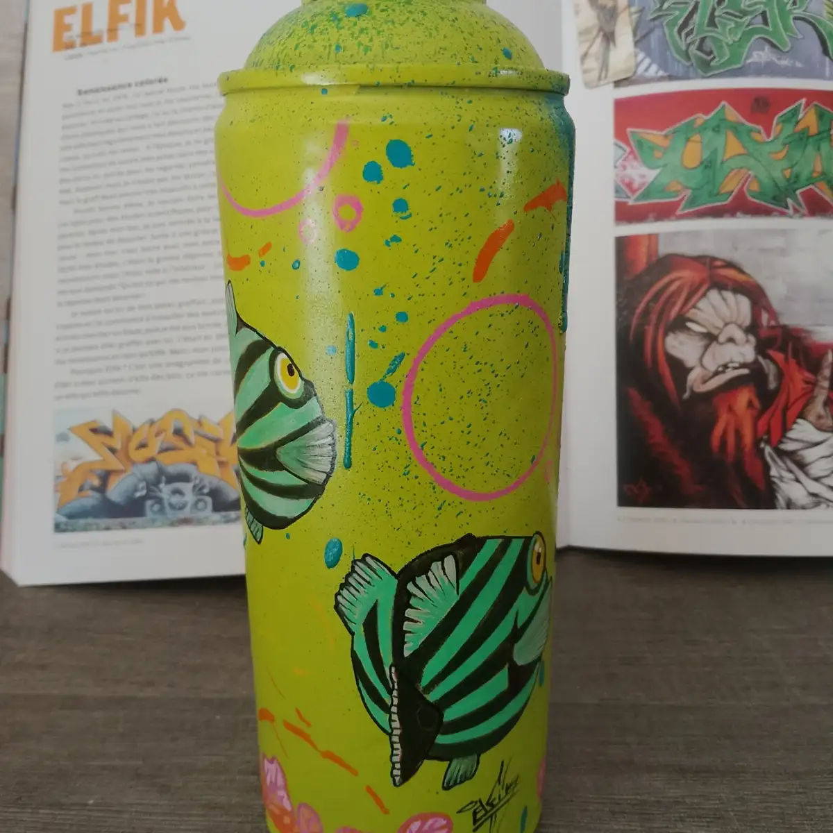 MAD CAN Urban Sculpture - Disco Carpe & Diem- Exemplaire unique