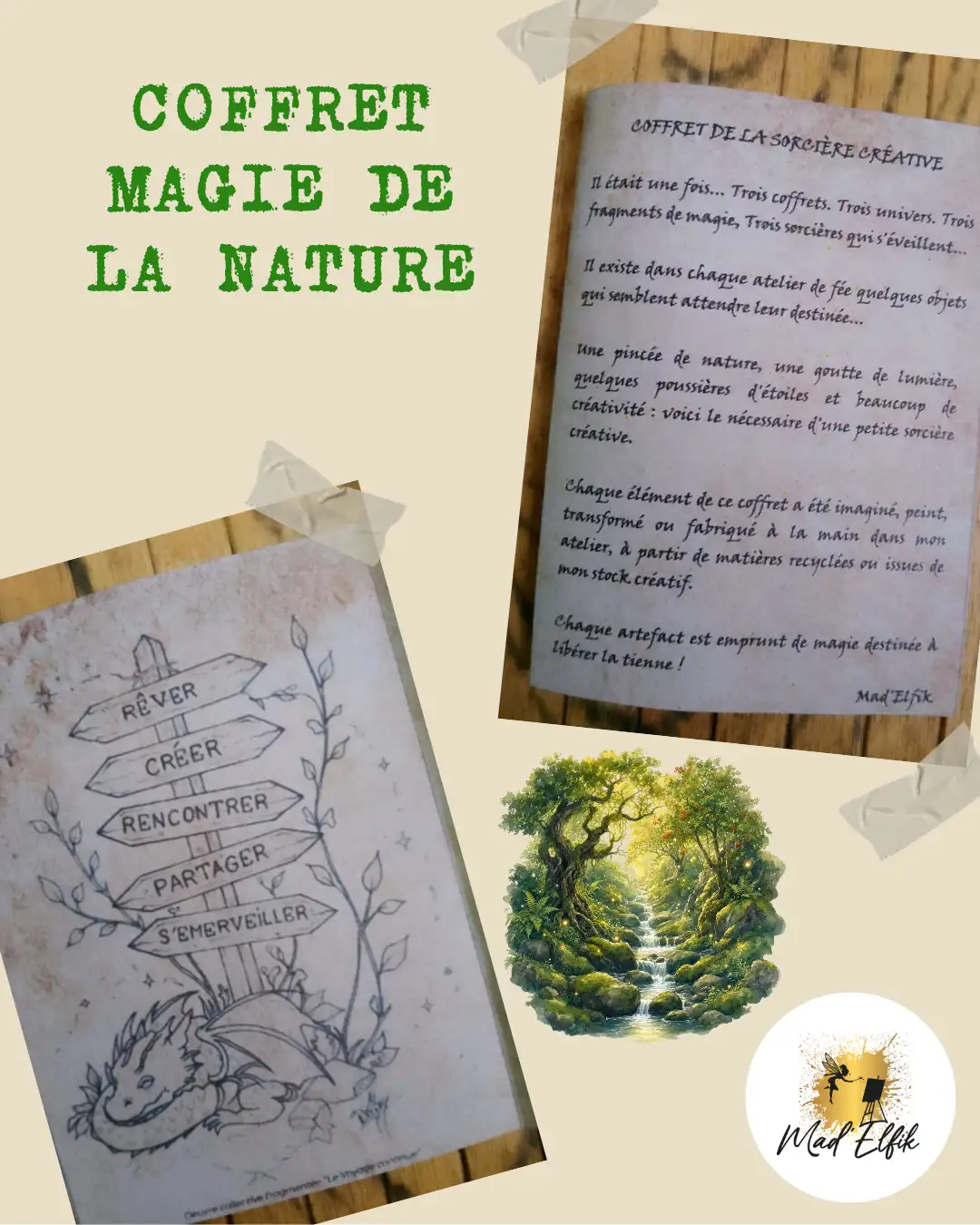 Coffret Magie de la Nature (exemplaire uique)