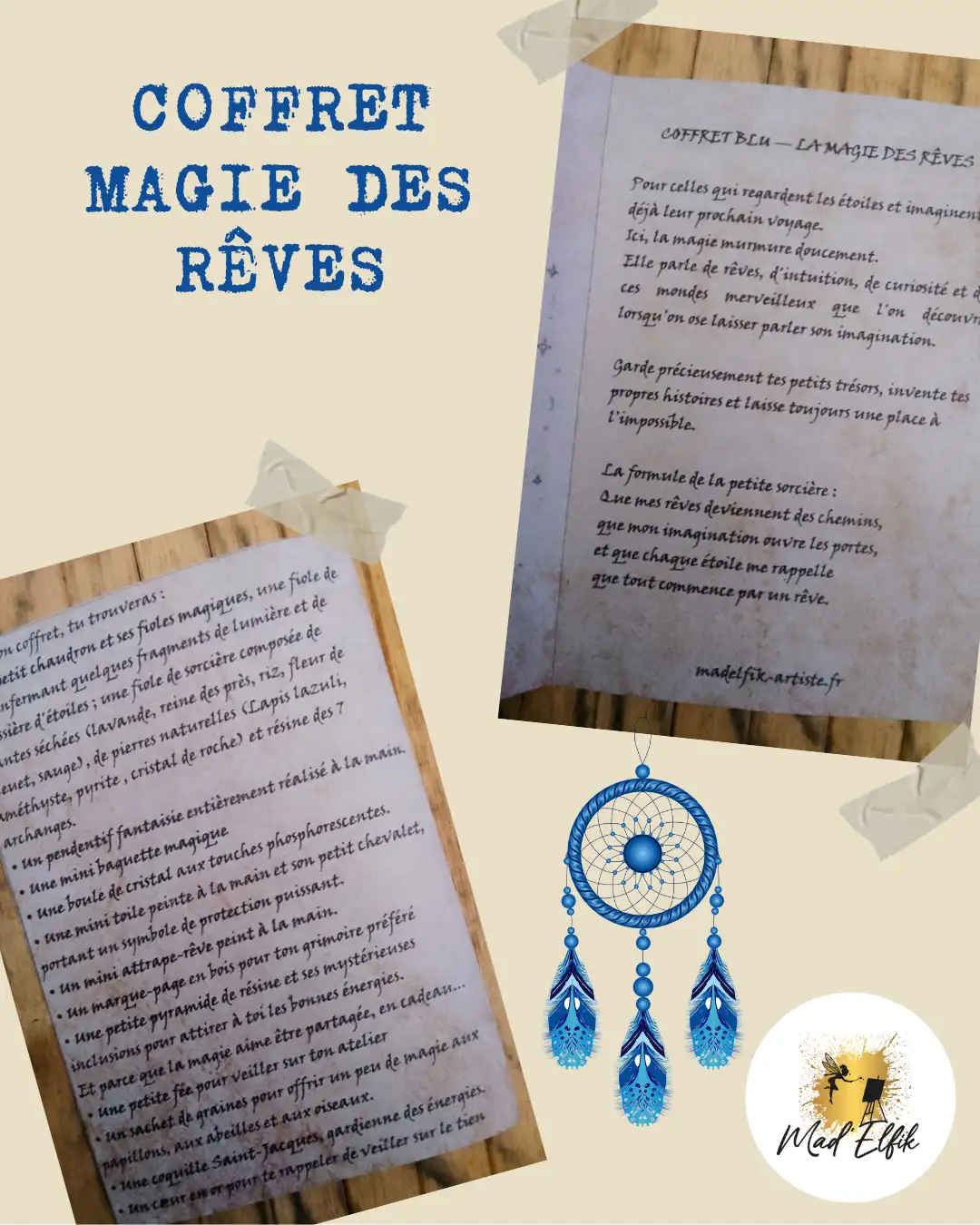 Coffret Magie des Rêves (exemplaire uique)