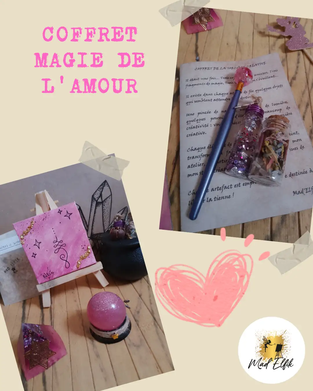 Coffret Magie de l'Amour (exemplaire uique)