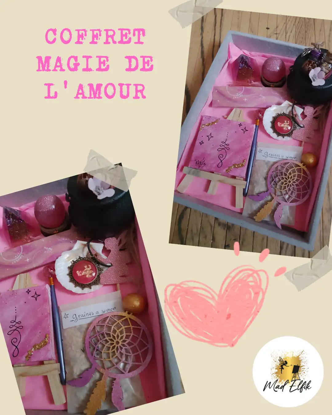 Coffret Magie de l'Amour (exemplaire uique)